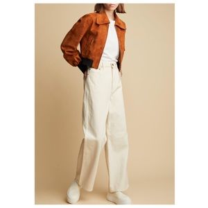 New! KHAITE WIDE LEG JEANS
